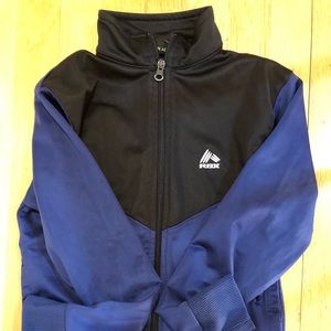 3 piece jogging black and blue suit (RBX)